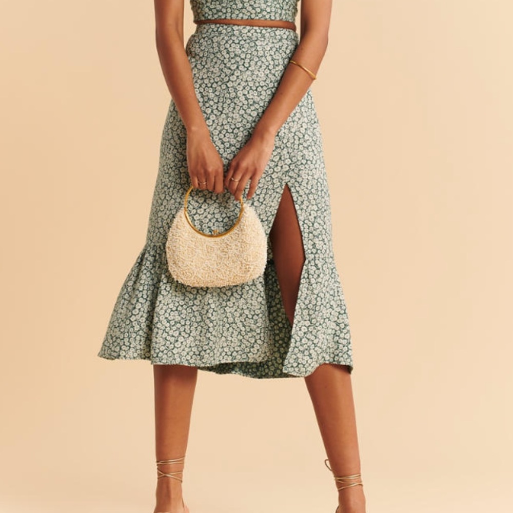 ABERCROMBIE MIDI SKIRT